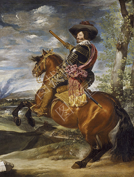 Gaspar de Guzmán, Count-Duke of Olivares, on Horseback